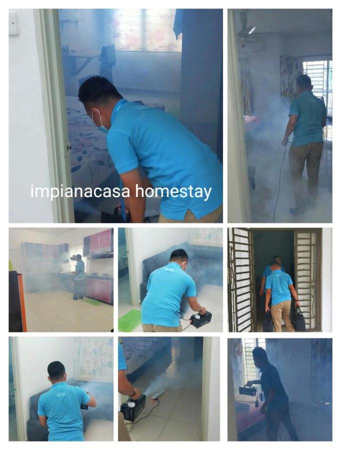 Impianacasa Kluang Homestay Bagian luar foto